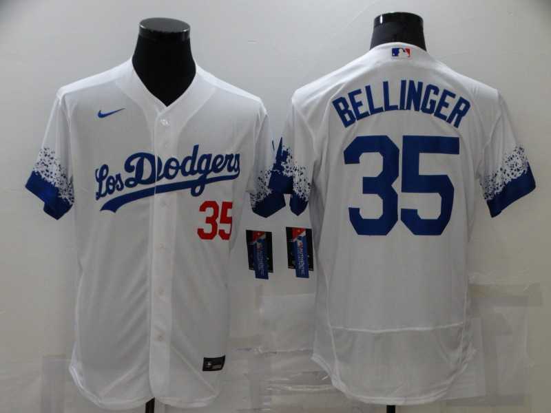 Dodgers 35 Cody Bellinger White 2021 City Connect Flexbase Jersey,We sell and wholesale Dodgers 35 Cody Bellinger White 2021 City Connect Flexbase Jersey on line form chian!